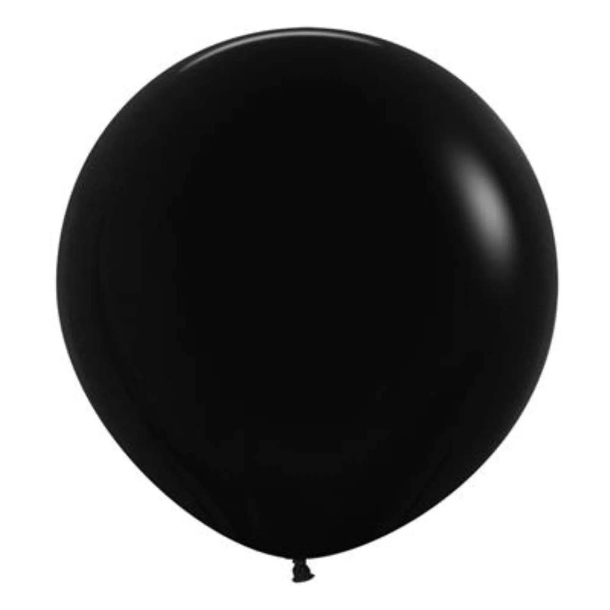 Tuftex Standard Black 24" Latex Balloons 3pk