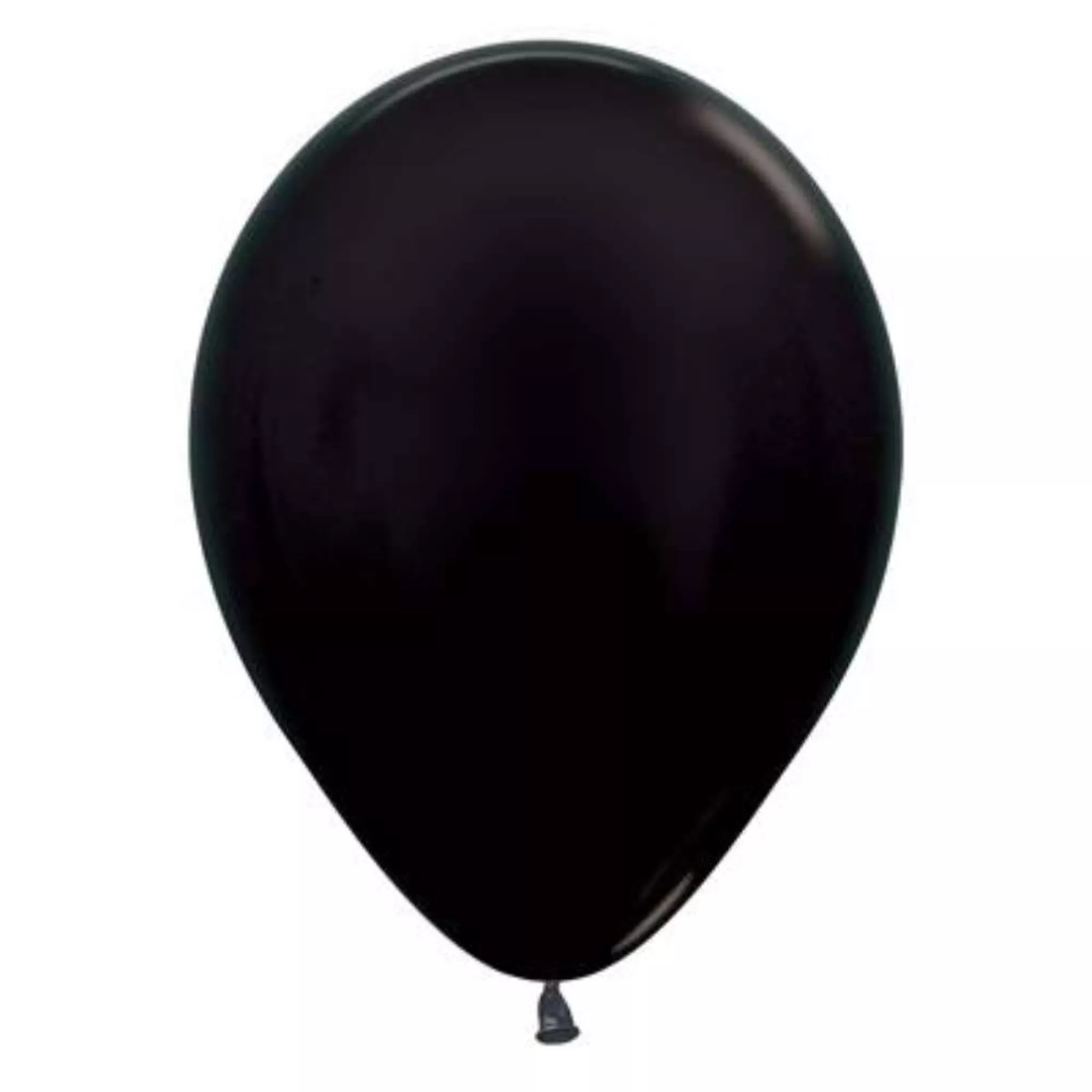 Sempertex Metallic Black 5" Latex Balloons 50pk