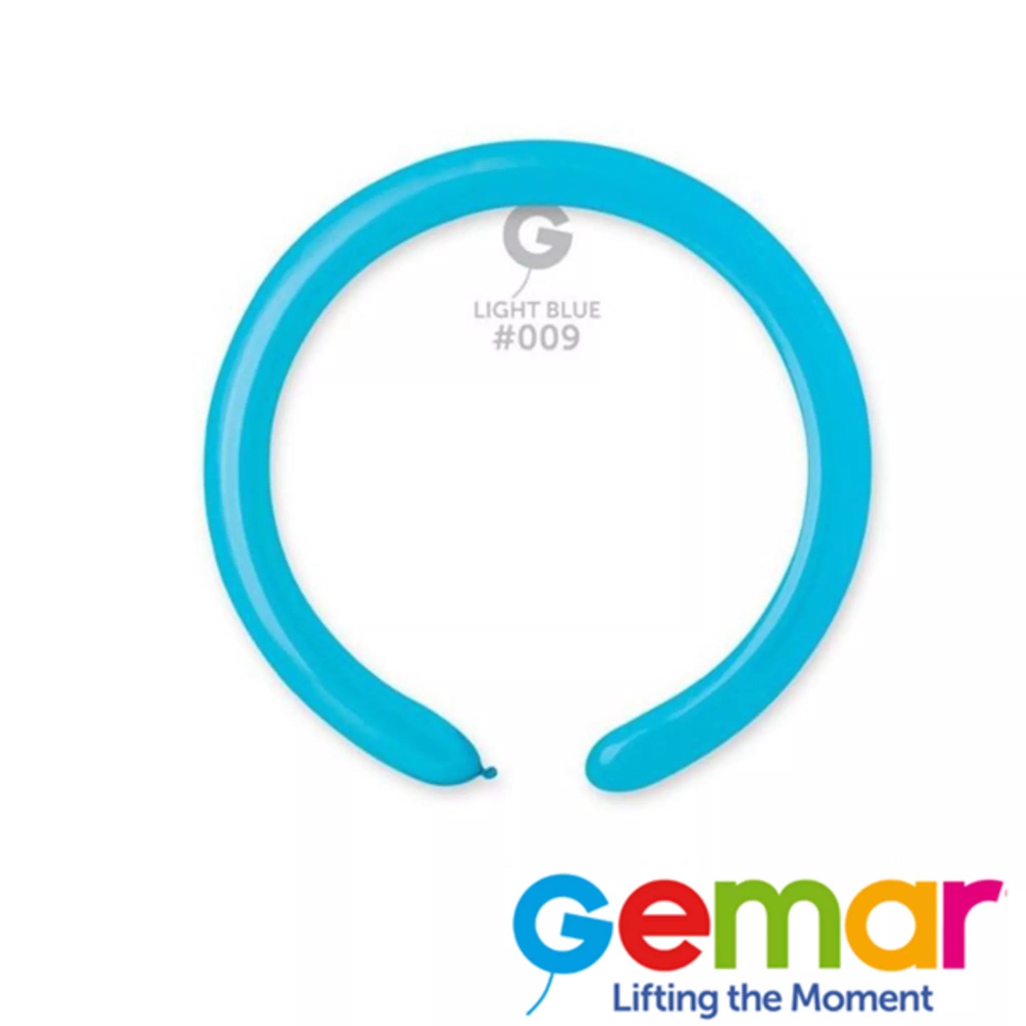 Gemar Standard Light Blue 260 Modelling Latex Balloons 100pk