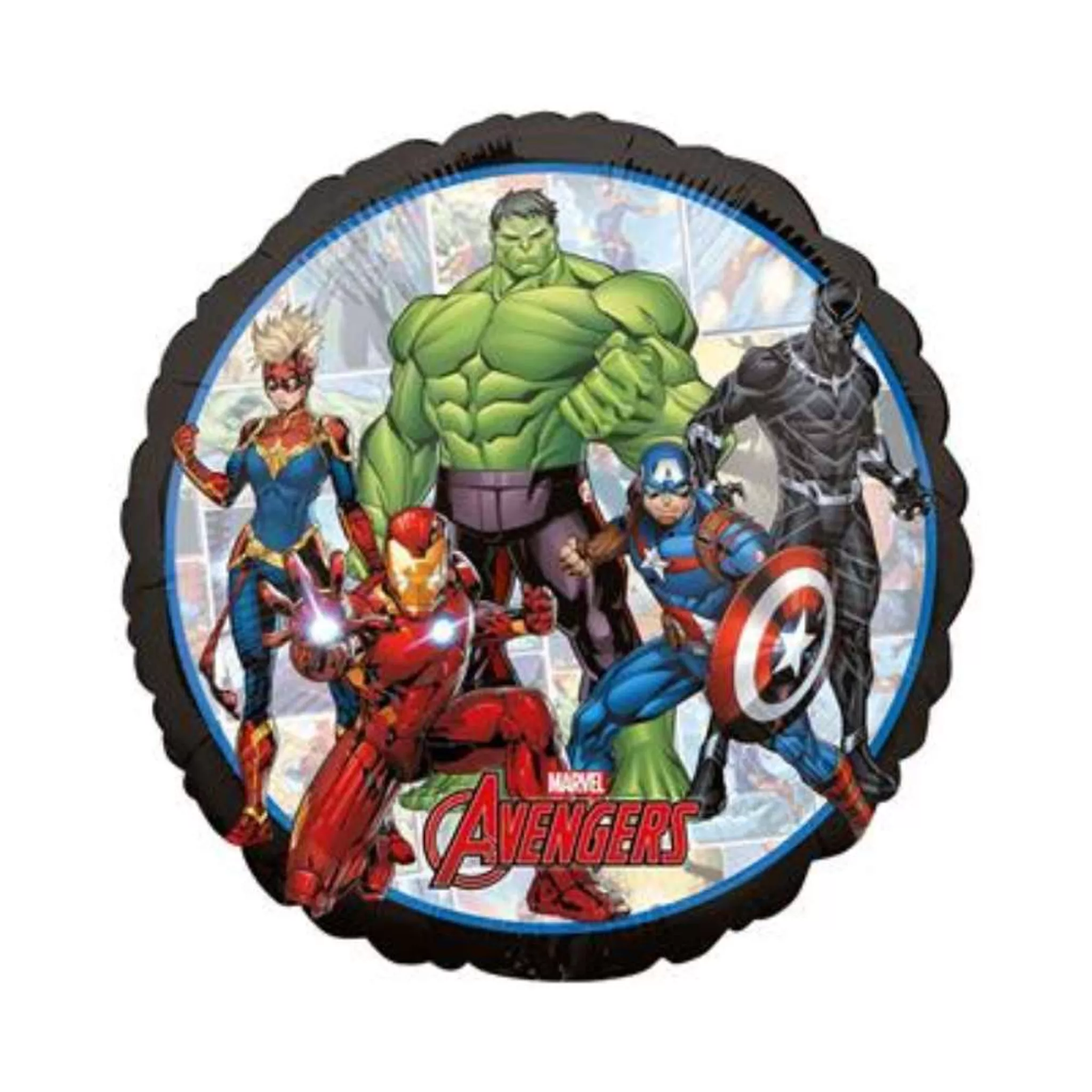 Anagram Avengers Powers Unite 18" Round Foil Balloon