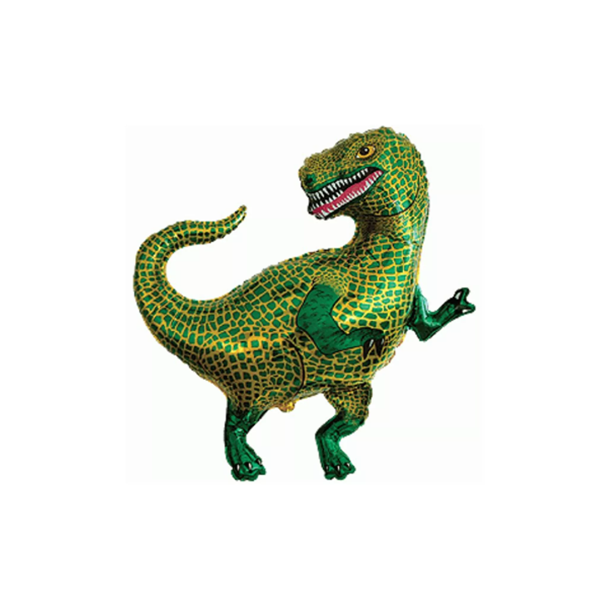 Flexmetal T-Rex Dinosaur 14" Mini Shape Foil Balloon
