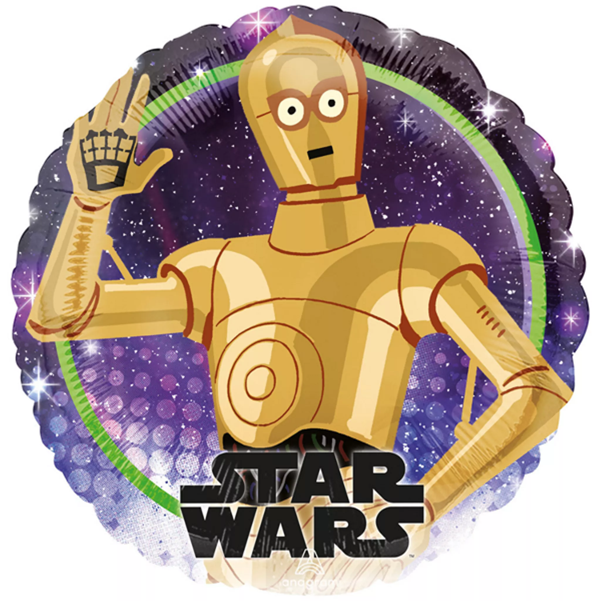 Anagram Star Wars C-3PO 18" Character Foil Balloon